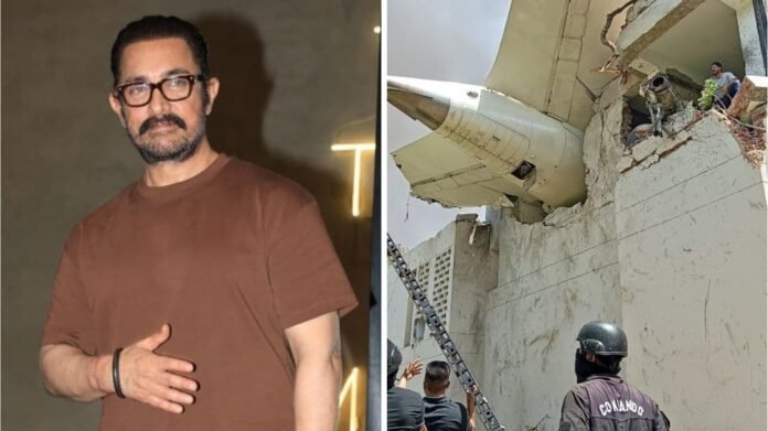 Ahmedabad plane crash: Aamir Khan, Kareena Kapoor, and Kajol mourning, presents condolences to families

