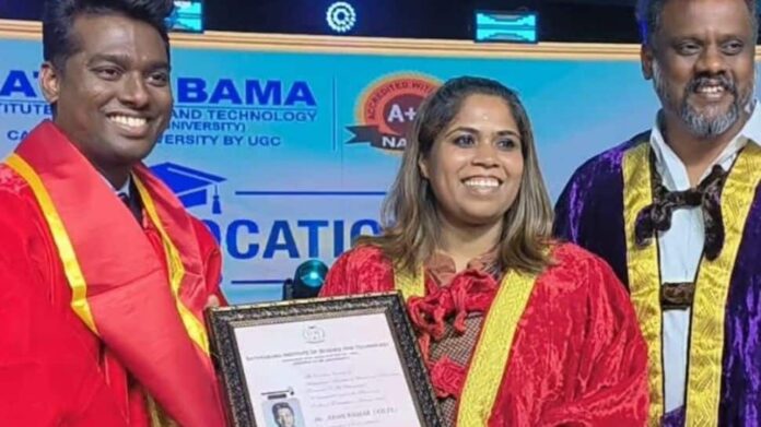 Allu Arjun congratulated Director Atley on prestigious doctoral honors

