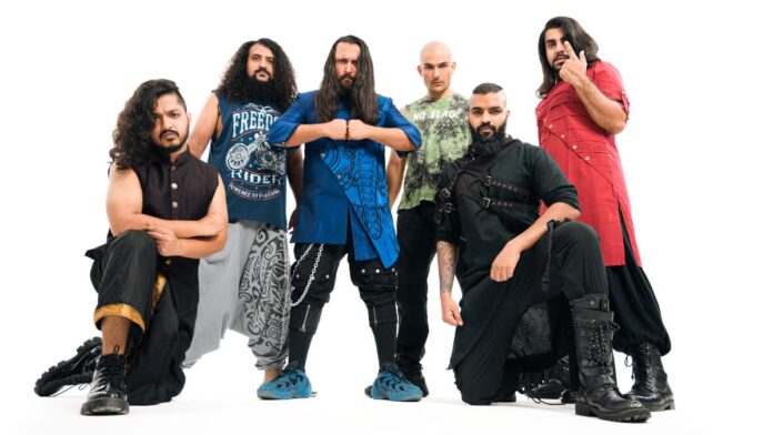 Bloodywood is the first metal band in India to collaborate with Japanese Kavai Metal Band Babemetal

