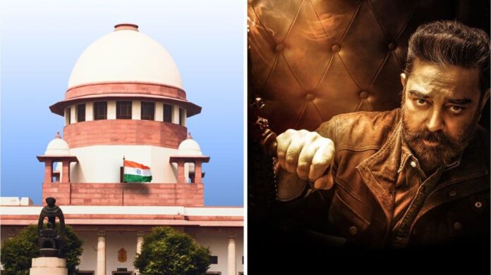 SC Challenge Karnatakas decided to ban the screening of Kamal Haasan-Starrer 'thug life

