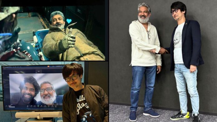 SS Rajamouli and son surprised Hido Kojima's 'Death Stranding 2: On the Beach'.

