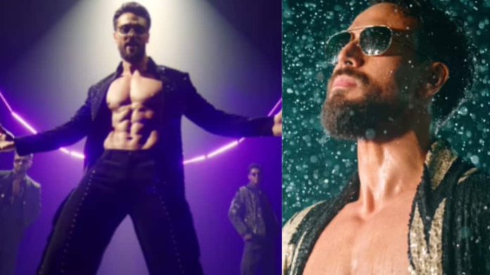 Tiger Shroff unveiled the teaser for the new single 'Bepana', sparks online mania

