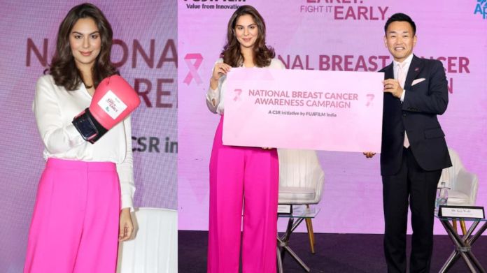 Upasana Kamamani Kondela, as an ambassador to the campaign, expands the support of breast cancer awareness drive, says that we will not only have to treat the disease, but also to estimate it ...

