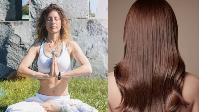 5 daily pose daily yoga that can stimulate hair growth and improve blood circulation in the skull

