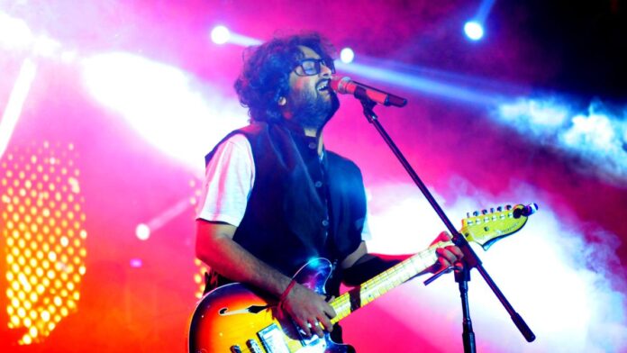 Arijit Singh has crossed Taylor Swift, Ed Sheeran as the most artist of Spotiff

