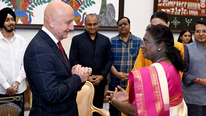 Delhi CM Rekha Gupta participates in the premiere of Tanvi The Great of Anupam Kher


