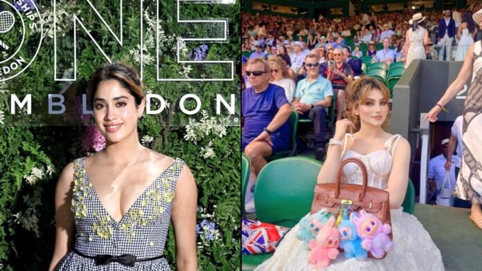From Jahvi Kapoor to Urvashi Rautela, all Indian celebrities were seen in Wimbledon 2025

