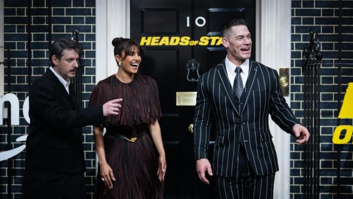 Interview | Priyanka Chopra Jonas, John Cena filmed her action comedy 'Heads of State'.

