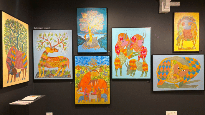'Mattering Magic' 47-A in Gallery | Madhubani, Gond and Bhil artisans reconsider traditional

