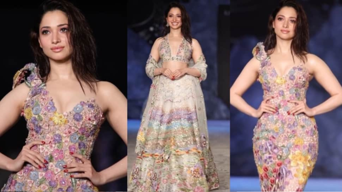 Tamannaah Bhatia changed his head in India Couture Week 2025 in Rahul Mishras Couture, it says about Siddharth Malhotra and Kiara Advani - Watch

