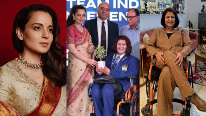 Exclusive | Kangana Ranaut to do a film on the life of Paralympian Deepa Malik? It is said that you would definitely like to portray ...

