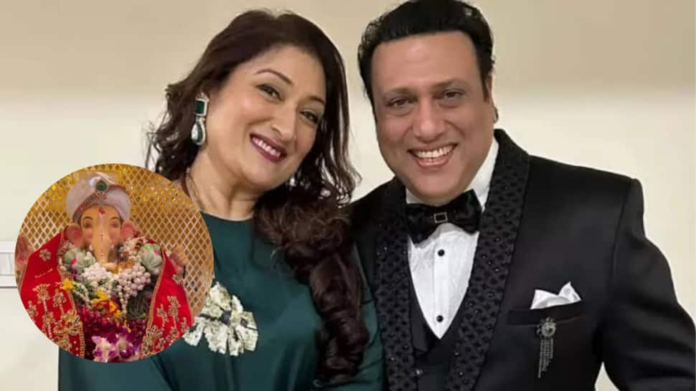 Govinda and Sunita Ahuja rumored divorce with gunpathy immersion dance

