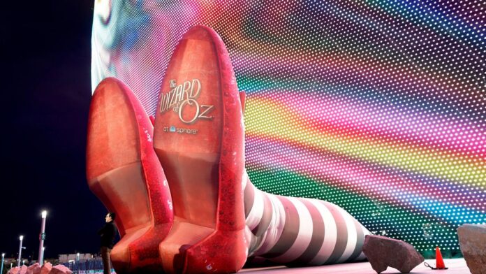 Hollywood's biggest AI debut? Las Vegas Sphre's 'Wizard of Oz'

