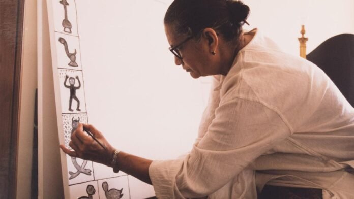 Madhavi Parekh and her creative anchor

