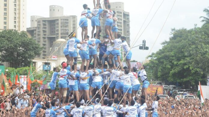 Mumbai geared for right elephants, when human pyramids take the streets  

