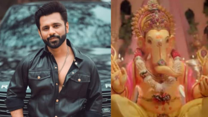 Rahul Vaidya gears for the grand Ganesh Chaturthi festival in Lalbagcha Raja


