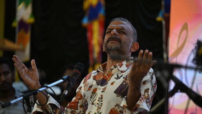 TM Krishna paid tribute to Semangudi Srinivasa Iyer at his 117th birth anniversary concert

