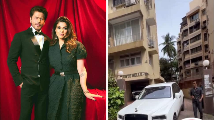 After the death of Shah Rukh Khan mother -in -law, manager offers condolences at Pooja Dadlani's house

