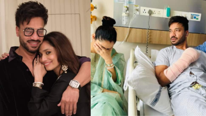 Ankita Lokhande Pains Emotional Notes for Husbands for Husband Vicky Jain after accident: Get well soon, my dear….

