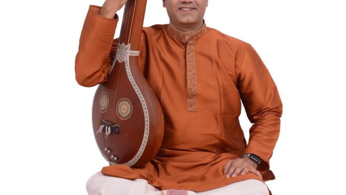 Delhi p. Sundararajan recently expressed the beauty of Sanskrit critical in a concert

