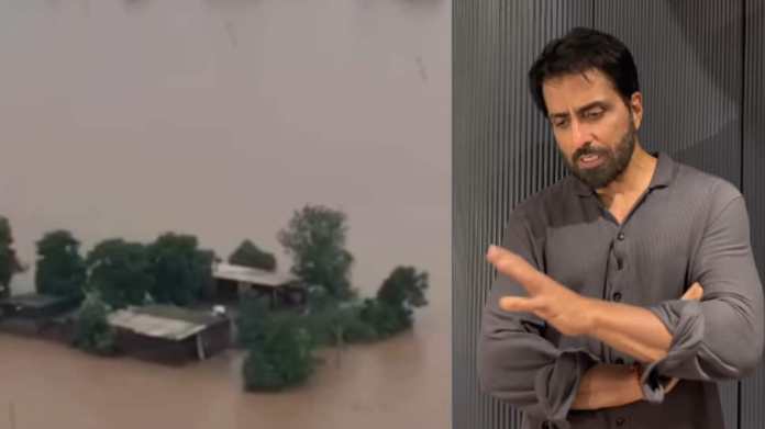 Sonu Sood involved in flood relief efforts in Punjab, pledge to help in reconstruction of affected communities

