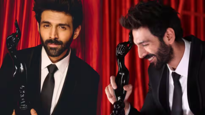 Kartik Aryan wins first Filmfare Best Actor Award for 'Chandu Champion'; Emotional moment dedicated to parents and fans

