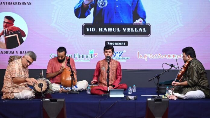 Rahul Vellall revisits classic compositions in his recent Chennai concert

