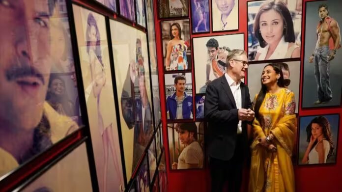 The UK PM Kir Stmper met Rani Mukherjee at YRF Studio, announced a deal for shooting three major Bollywood films in Britain starting from 2026.

