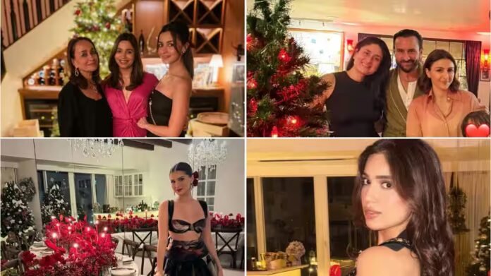 Christmas 2025: From Janhvi Kapoor's unique 'Botox Tree' to Tara Sutaria's grand feast - how Bollywood is celebrating the festive season