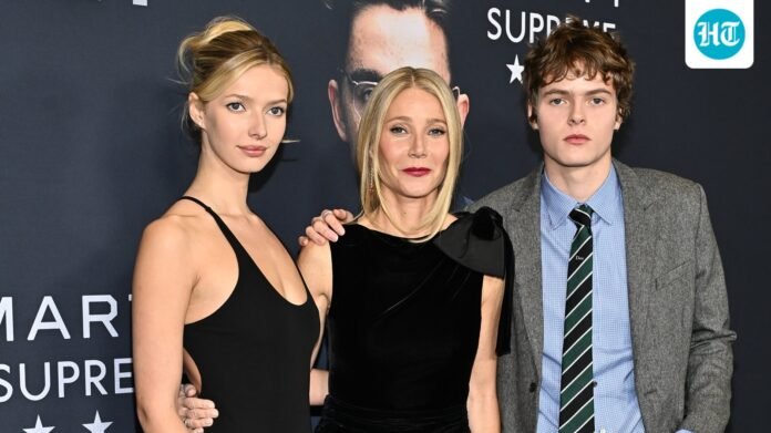 Gwyneth Paltrow smiles as daughter Apple Martin steps out on the Marti Supreme red carpet: WATCH