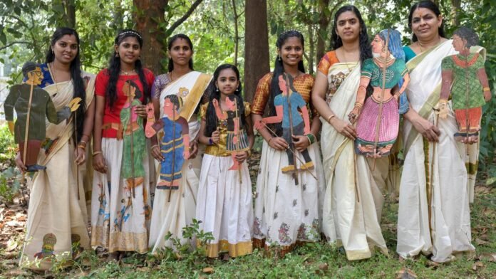 An all-female puppet team gives contemporary flavor to ancient art