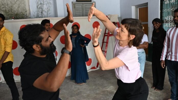 How Swiss theater teacher Manuela Runge trains actors to be in the moment on stage