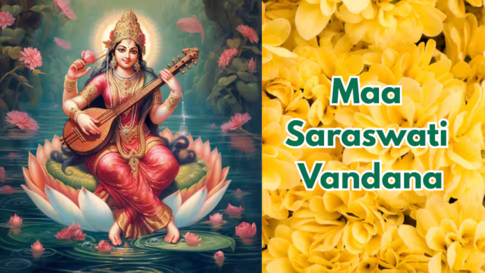 Maa Saraswati Vandana: Chant this mantra today on Basant Panchami 2026, or Kundendu Tushar Har Dhawala, see here