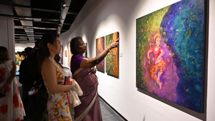 Odissi, art and movement converge at Let a Thousand Flowers Bloom exhibition in Chennai 

