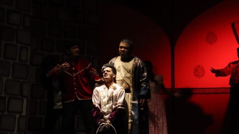 A bold new production of Antony and Cleopatra at Mannar Thirumalai Naicker College, Madurai