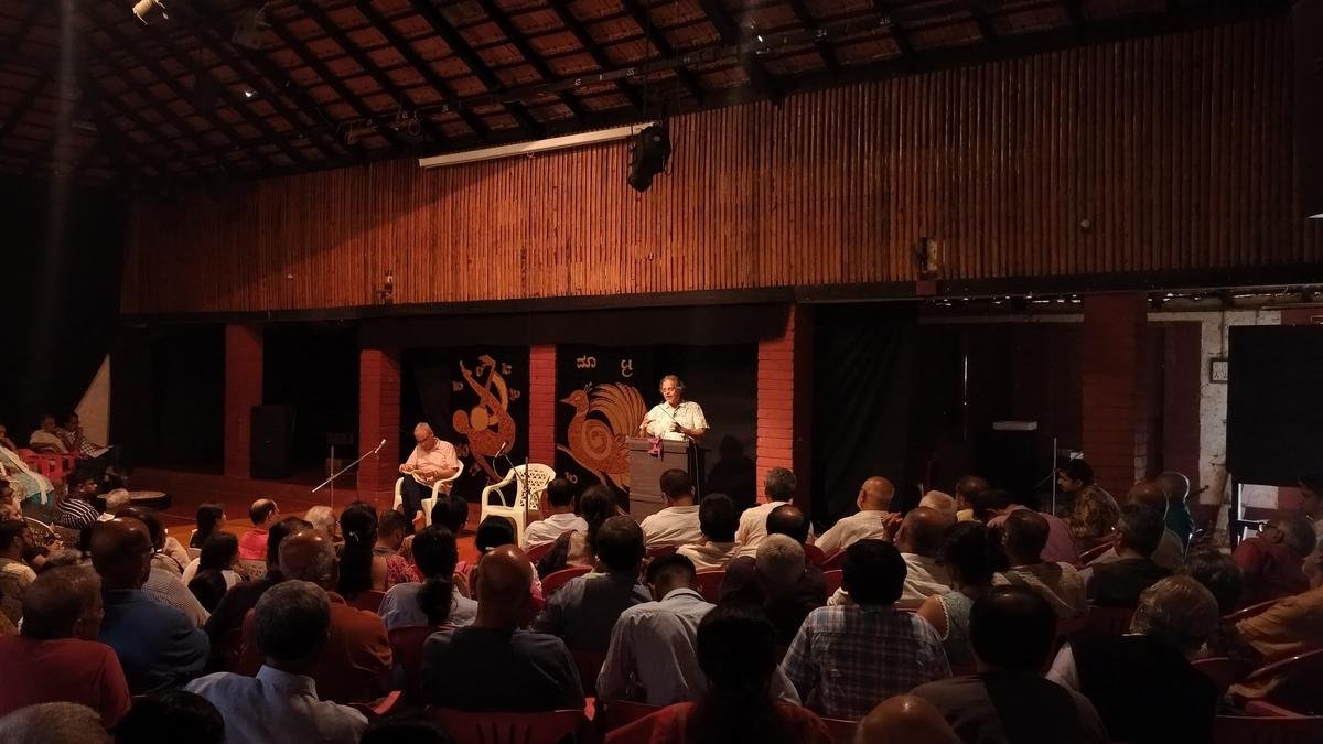 Ninasam Tirugata staged two plays at the annual 'Conversation with the Arts' event in Heggodu
