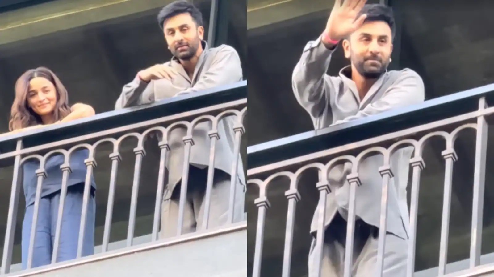 Alia Bhatt and Ranbir Kapoor wish their fans on their birthdays from their Rs 250 crore Krishna Raj bungalow in Mumbai.