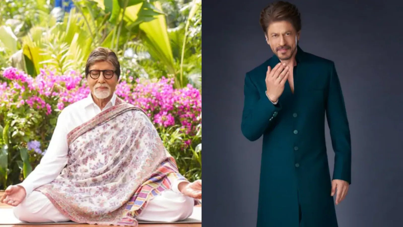 Amitabh Bachchan surpasses Shahrukh Khan with 1 lakh followers on social media