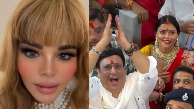 'Are you a ghost who has taken someone else's wife?Rakhi Sawant invites Govinda to see the King of Lalbagh with Komal Rani