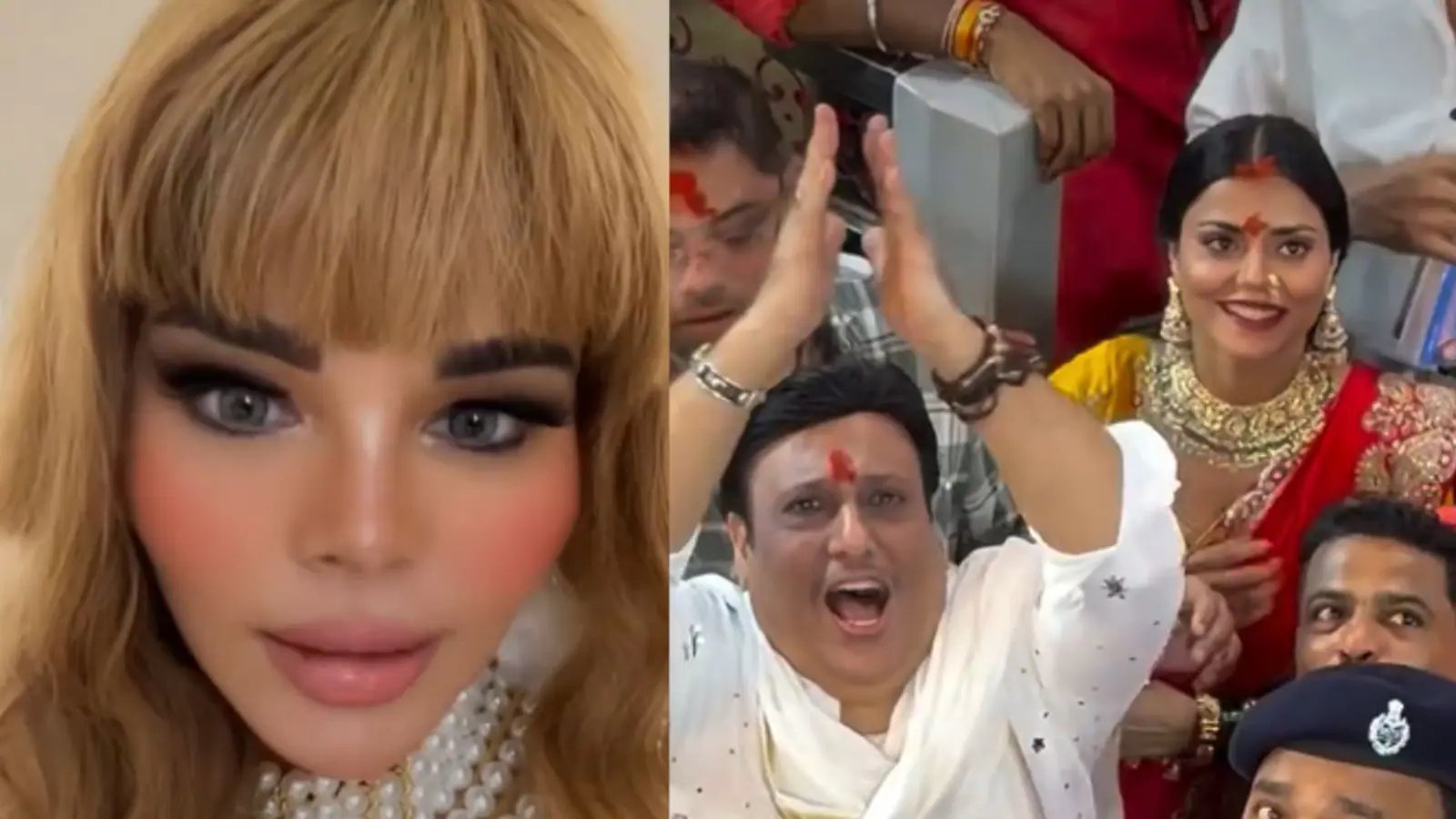 'Are you a ghost who has taken someone else's wife?Rakhi Sawant invites Govinda to see the King of Lalbagh with Komal Rani