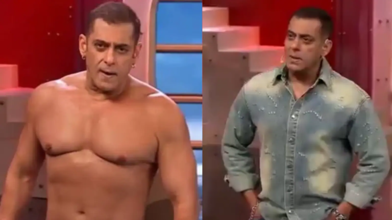 Bigg Boss 20: Salman Khan reacts to his shirtless moment:Abhi 6-pack NoWork in progress is"
