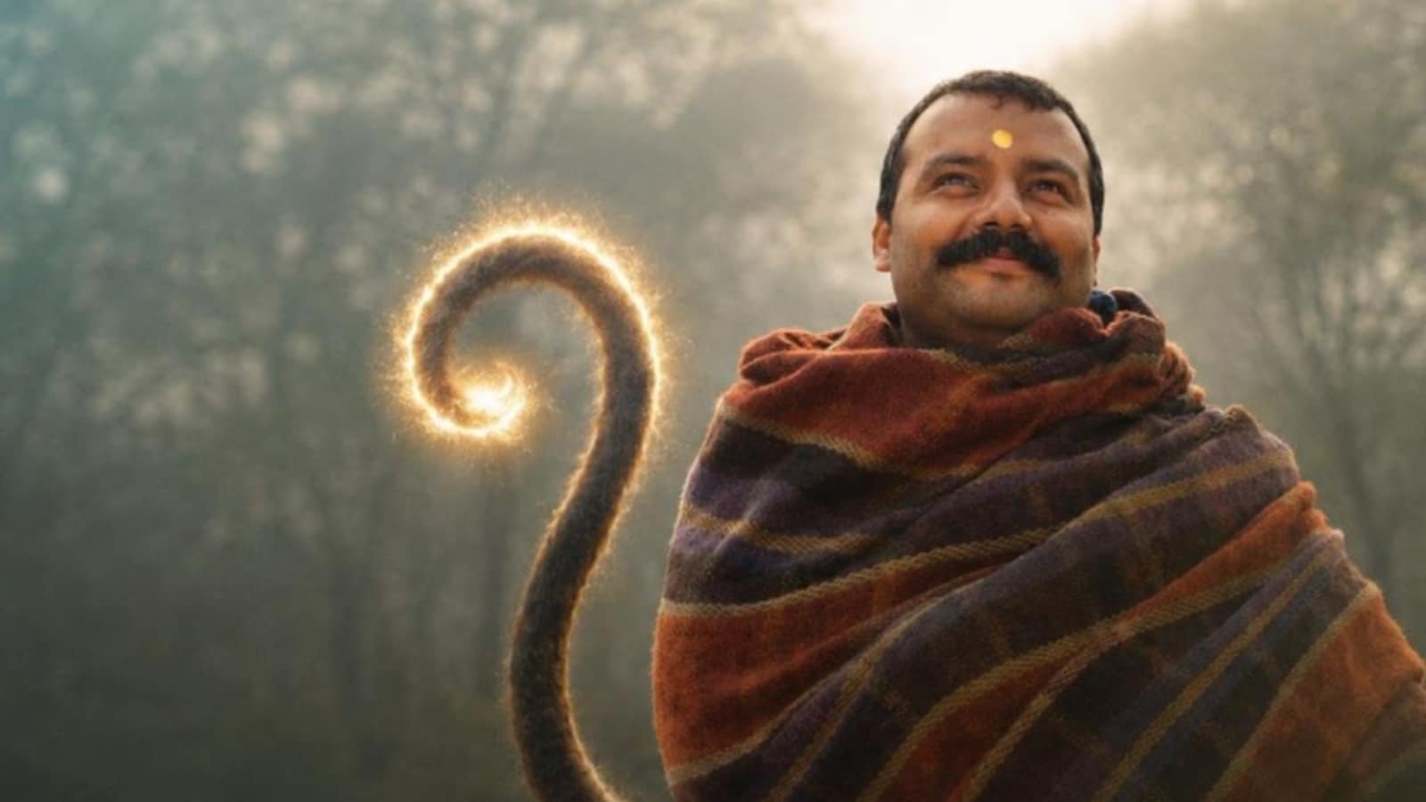 Hit playing Neem Karoli Baba Hanuman Part Producer as a child. Now she is counting her blessings