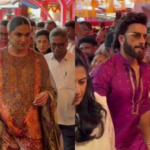 Ranveer Singh, Deepika Padukone visit Siddvinayak Temple in Mumbai ahead of baby number 2's arrival