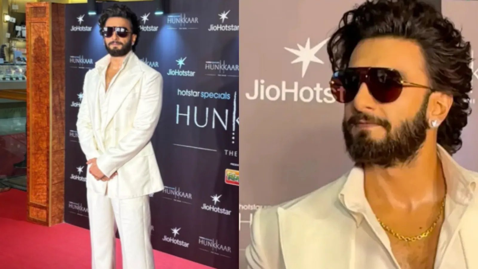 Ranveer Singh makes first appearance after welcoming second child with Deepika Padukone, fans say "he looks great"