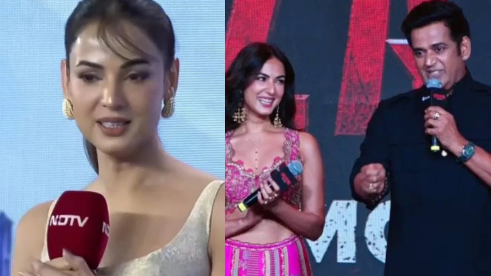 Ravi Kishan's 'Money Follows My Brother' gives Sonal Chauhan a twist at NDTV Yuva 2026.