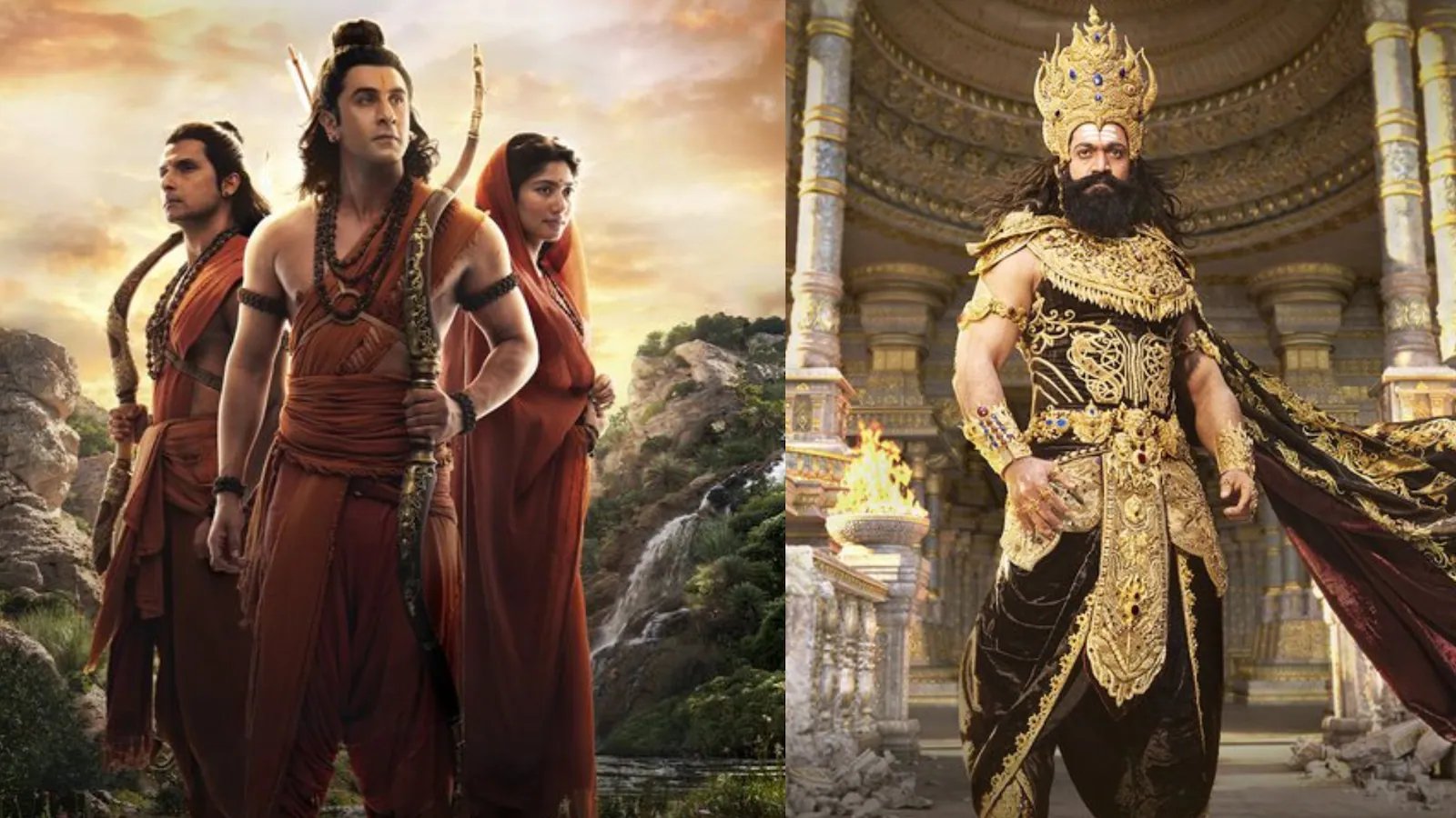 The Ramayana: New Posters of Ranbir Kapoor, Sai Pallavi, Ravi Dubey and Yash Out. Fans call them "fantastic".