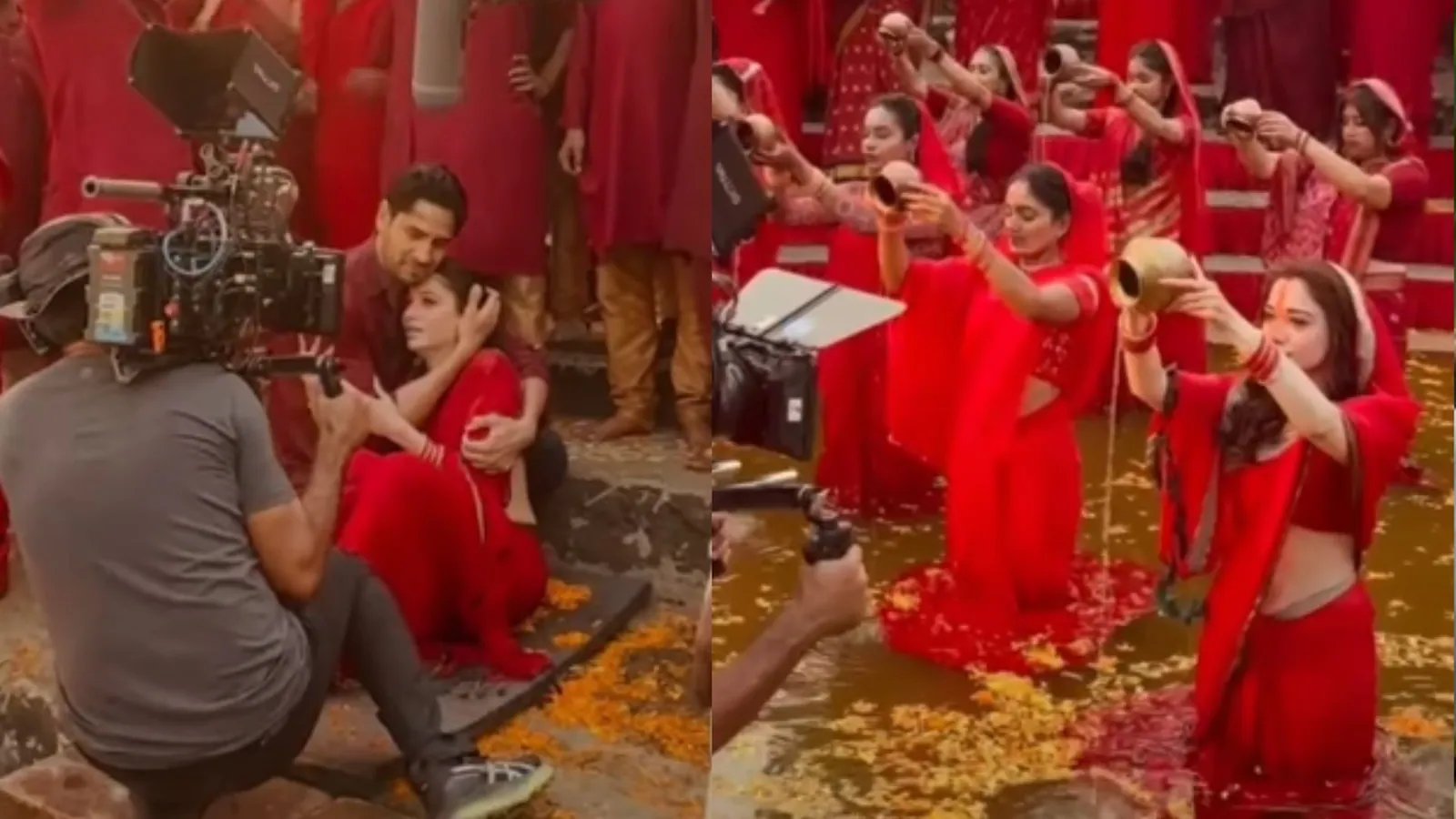 wawan: How Tamannaah Bhatia shot Chatti Mayan's Dramatic water scene with Siddharth Malhotra