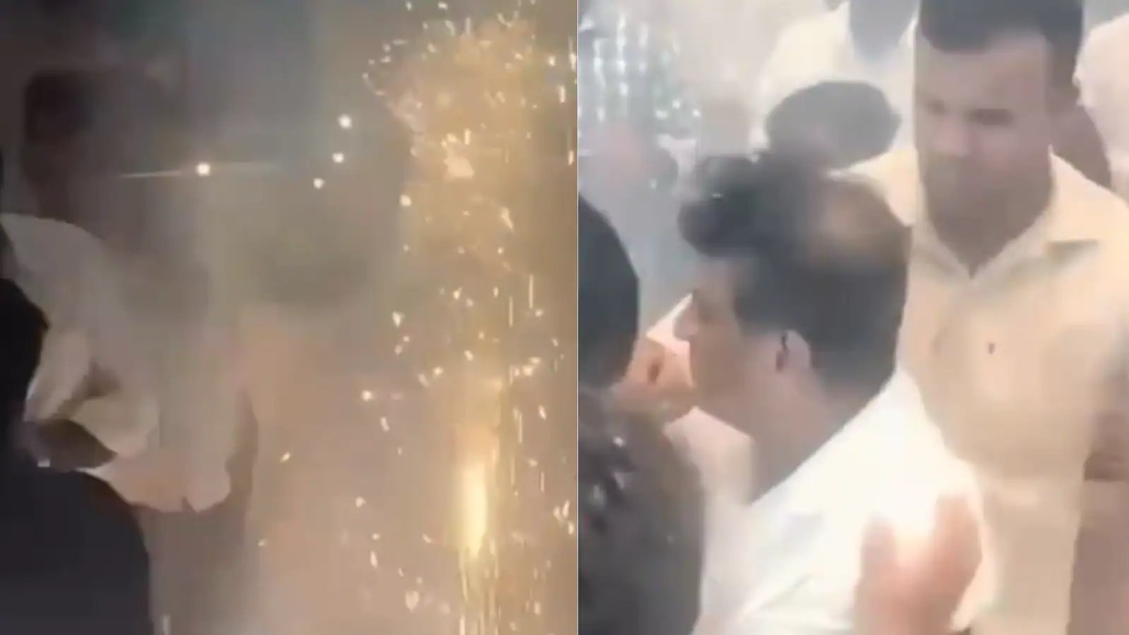 A firecracker exploded near Shivarajkumar surety Progress, the actor survived very little