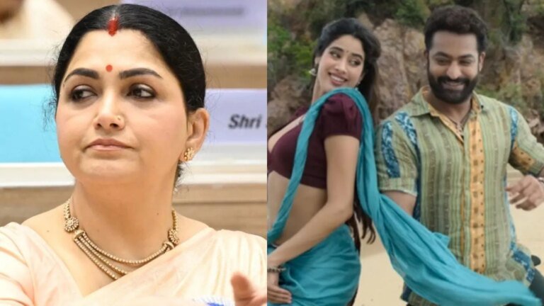'A woman's body is not material': Khushboo Sundar slams Janhvi Kapoor, Jr NTR's AI-morphed video Godfather