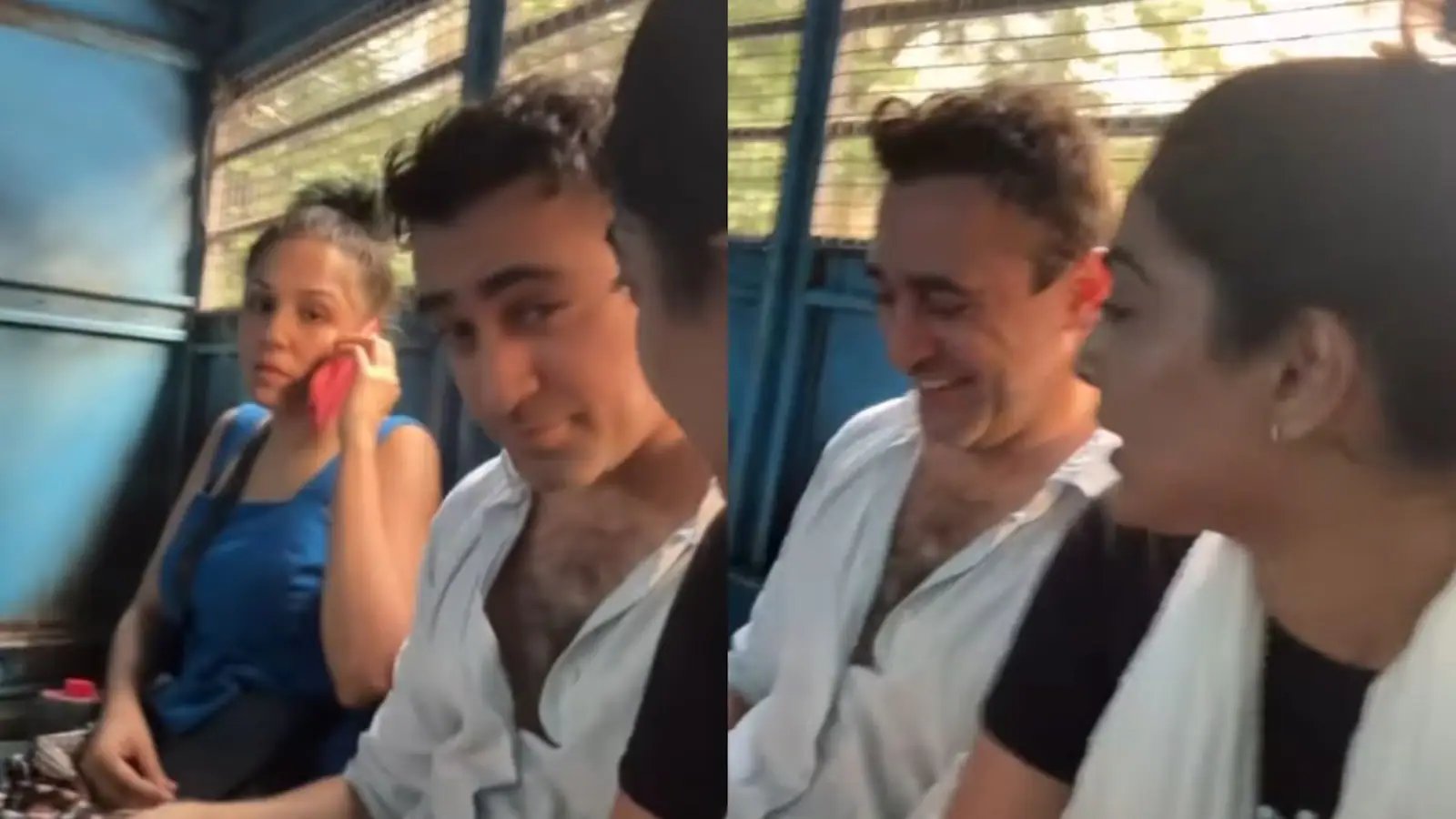Actor Imran Khan, girlfriend Lekha Washington has been detained during the CJP protest in Mumbai